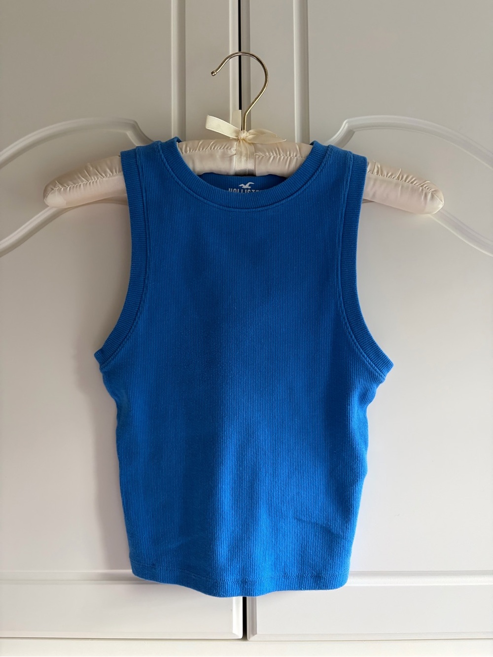 HOLLISTER - Royal Blue Ribbed Tank Top